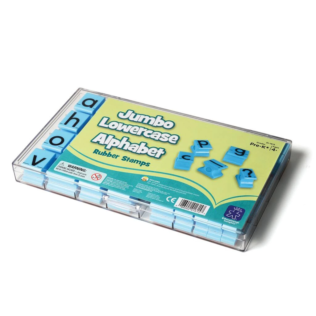 Outlet β Educational Insights® Jumbo Lowercase Alphabet Rubber Stamps 30-Pack π