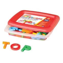 Cheap ❤️ AlphaMagnets® Multicolored Uppercase Magnetic Letters 3-Pack by EDUCATIONAL INSIGHTS 🛒