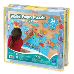 Flash Sale 🥰 Educational Insights® World Foam Map Puzzle ❤️