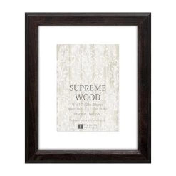 Deals 😉 Timeless Frames® Supreme Espresso Wood 5" x 7" Frame with Mat 🥰