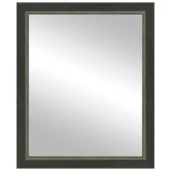 Best reviews of 🎁 Timeless Frames® Dara Black & Silver 24" x 30" Framed Mirror 👍