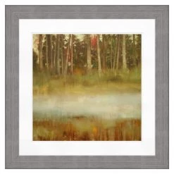 Hot Sale 👍 Timeless Frames® Forest Mist Print Gray Framed Wall Art 🌟