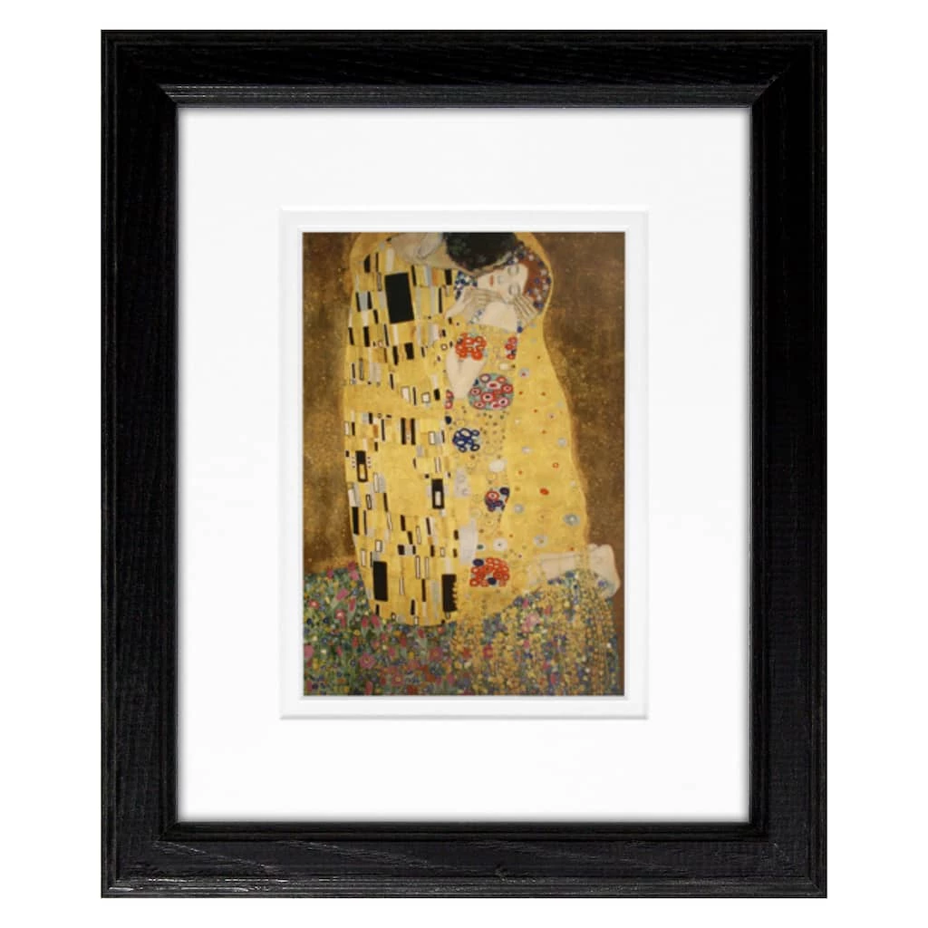 Outlet 🔥 Timeless Frames® The Kiss Print Black Framed Wall Art, 8" x 10" 🔥
