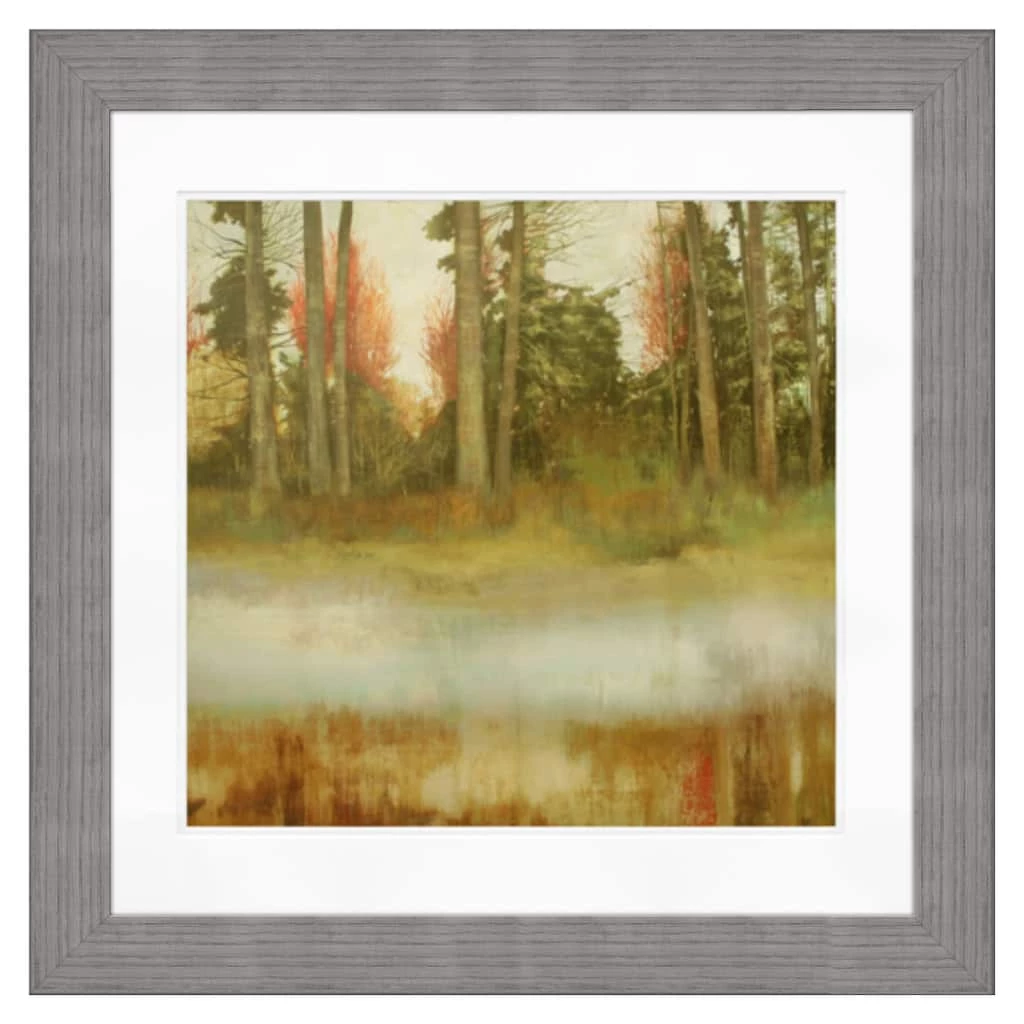 Best deal π Timeless Frames® Red Forest Print Gray Framed Wall Art π