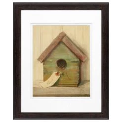 New 🧨 Timeless Frames® Birdhouse Wood Framed Wall Art 🛒