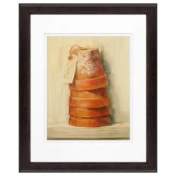 Hot Sale 🌟 Timeless Frames® Terracotta Pots Wood Framed Wall Art ❤️