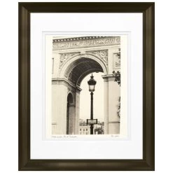 Flash Sale 🔔 Timeless Frames® Lamp Inside Arc de Triomphe Framed Print Wall Art 😍