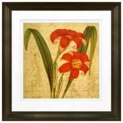 Buy 🧨 Timeless Frames® Poetic Lillies Framed Print Wall Art 🛒