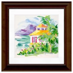 Discount 😍 Timeless Frames® Red & Orange Caribbean Cottage Framed Wall Art 👏