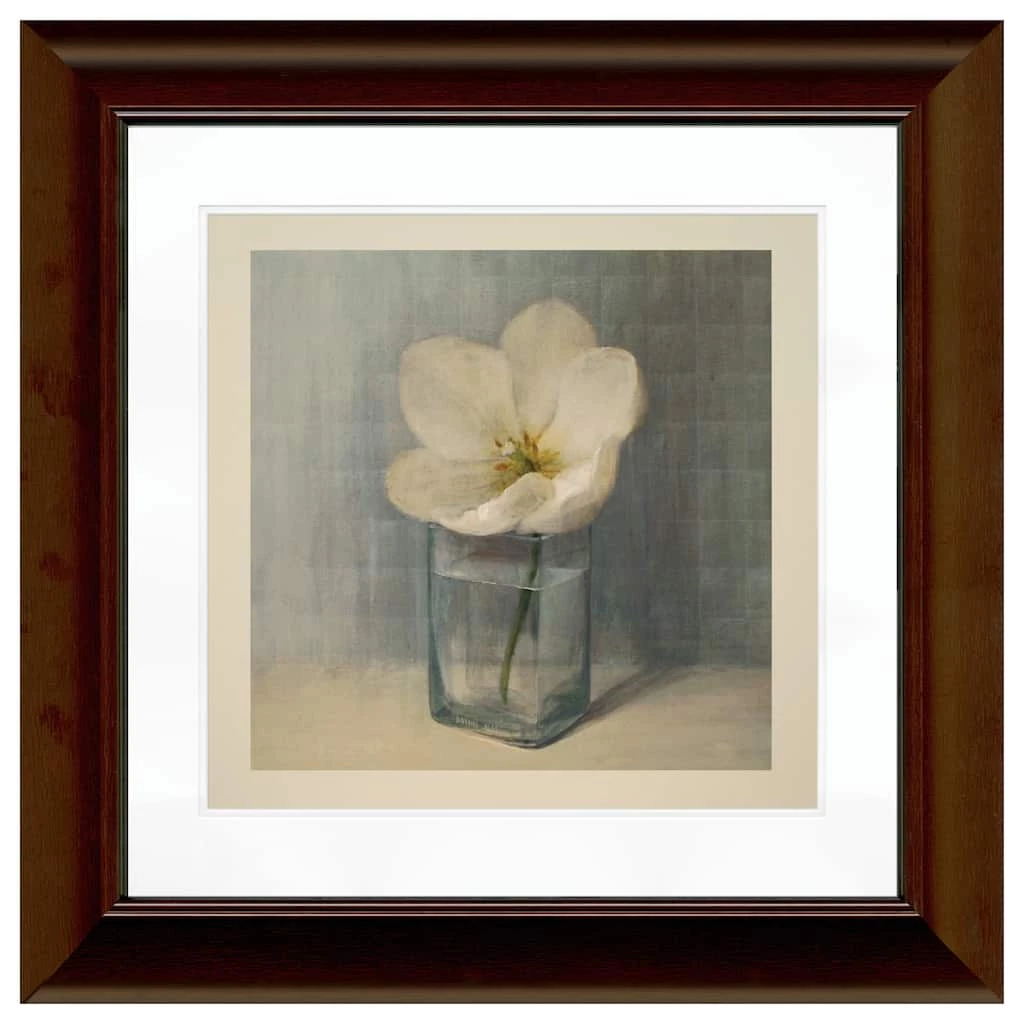 Brand new ❤️ Timeless Frames® Single White Tulip Framed Wall Art 😀