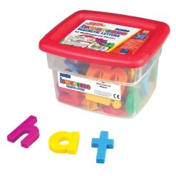 Promo 😉 Educational Insights Jumbo Multicolor Lowercase AlphaMagnets 🥰