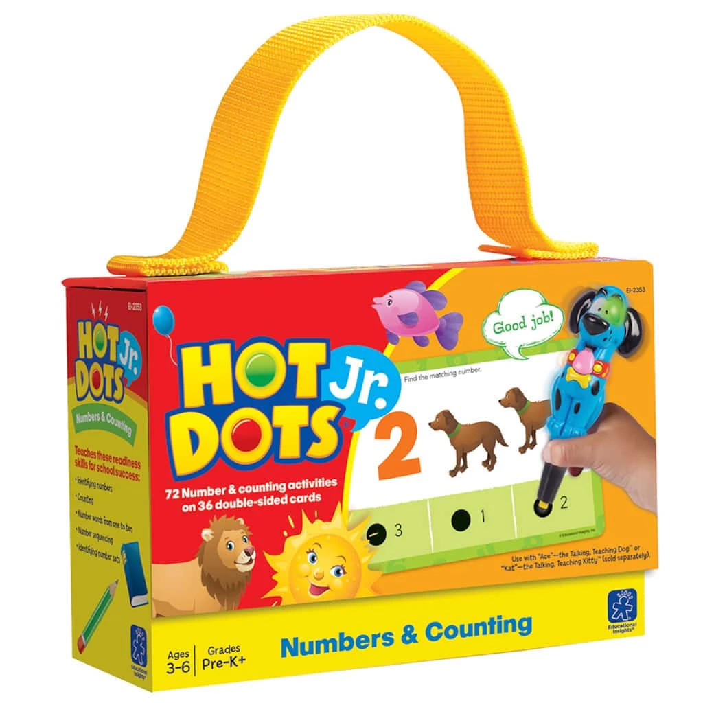 Best reviews of ✔️ Educational Insights Hot Dots Jr. Numbers & Counting Card Set 🧨