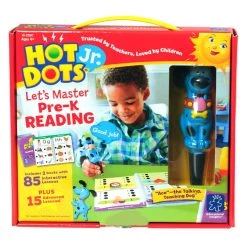 Best Sale 👍 Educational Insights Hot Dots Jr. Let's Master Pre-K Reading Set with Ace Pen ❤️
