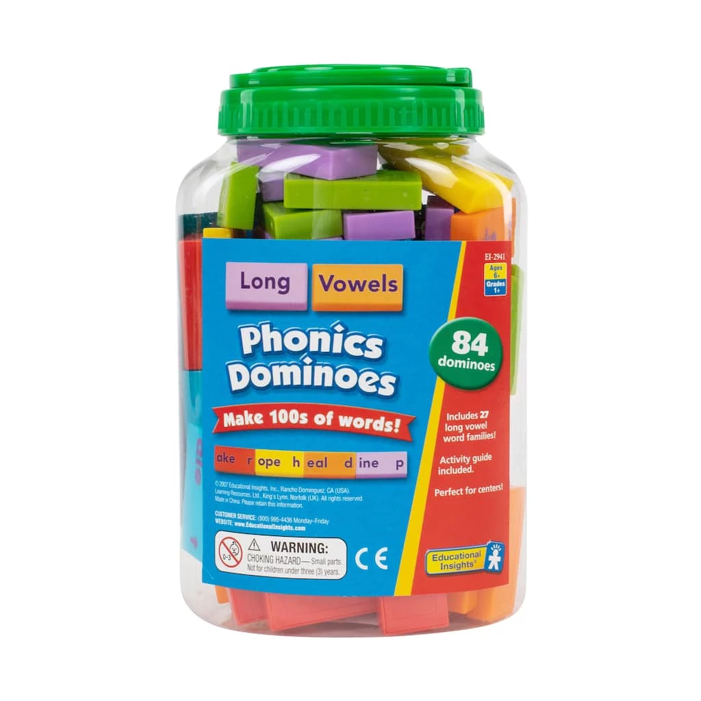 Buy ✔️ Educational Insights Phonics Dominoes Long Vowels ⌛