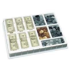 Discount 🔔 Educational Insights Play Money, Coins & Bills Deluxe Tray 🔥