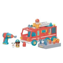 Budget 🔔 Educational Insights Design & Drill Bolt Buddies Fire Truck 🔔