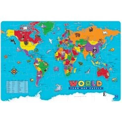 Promo ✔️ Educational Insights World Foam Map Puzzle 🧨