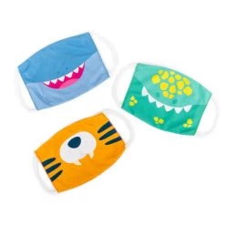 Cheapest 😉 Educational Insights Dino Tiger Shark Kids Face Masks, 3ct. 🎉