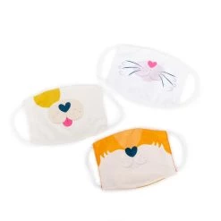 Deals 😉 Educational Insights Puppy Kitty Fox Kids Face Masks, 3ct. 😉