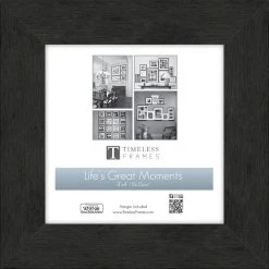 Cheap ๐งจ Timeless Frames® Life's Great Moments Black Washed Frame ๐