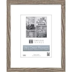 Discount 🎁 Timeless Frames® Life's Great Moments Cerused Oak 5" x 7" Tabletop Frame with Mat 👍