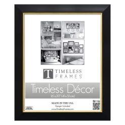 Deals 😀 Timeless Frames® Jordan Black & Gold Frame 👏