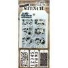 Cheapest 💯 Stampers Anonymous Tim Holtz® Mini #2 Layering Stencil Set 🎁