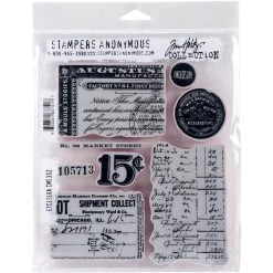 Wholesale 🥰 Stampers Anonymous Tim Holtz® Etcetera Cling Stamps 🧨