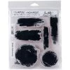 Best reviews of ⭐ Stampers Anonymous Tim Holtz® Brushstrokes Cling Stamps Set 🧨