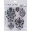 Cheapest 👍 Stampers Anonymous Tim Holtz® Distress Damask Cling Stamps 🔔
