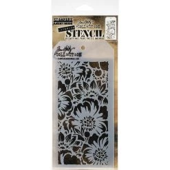 Cheap ✔️ Stampers Anonymous Tim Holtz® Bouquet Layered Stencil ❤️