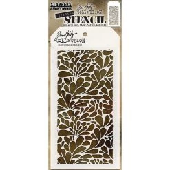 Deals 👏 Stampers Anonymous Tim Holtz® Splash Layered Stencil 🧨