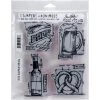 Buy 🧨 Stampers Anonymous Tim Holtz® Beer Blueprint Cling Stamps ⌛