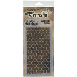 Coupon ⭐ Stampers Anonymous Tim Holtz® Honeycomb Layered Stencil 🔔