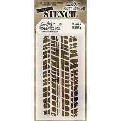 Brand new 🥰 Stampers Anonymous Tim Holtz® Treads Layered Stencil ⌛