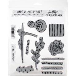 Best Sale ✨ Stampers Anonymous Tim Holtz® Media Marks #2 Cling Stamps 👍