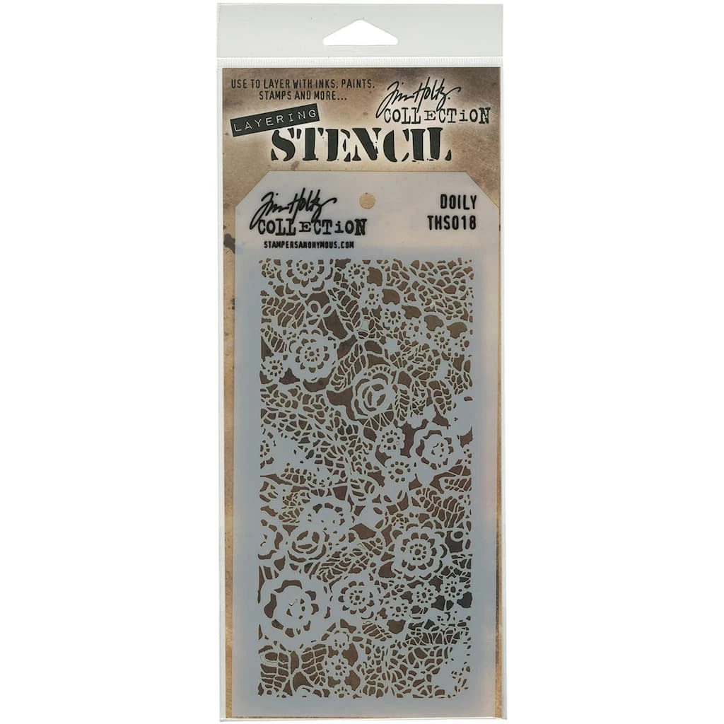 Best reviews of π Stampers Anonymous Tim Holtz® Dolly Layered Stencil π₯