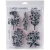 Flash Sale ✔️ Stampers Anonymous Tim Holtz® Illustrated Garden Cling Stamp Set 😀