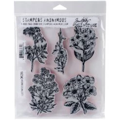 Flash Sale ✔️ Stampers Anonymous Tim Holtz® Illustrated Garden Cling Stamp Set 😀