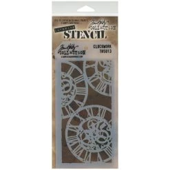 Outlet 🧨 Stampers Anonymous Tim Holtz® Clockwork Layering Stencil ✨