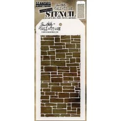 Brand new 🎉 Stampers Anonymous Tim Holtz® Slate Layering Stencil 🤩