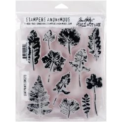 Best reviews of ⌛ Stampers Anonymous Tim Holtz® Leaf Prints Cling Stamp Set 💯