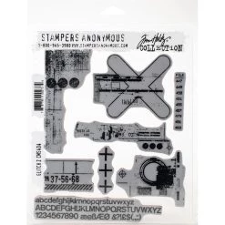 Best reviews of 🎉 Stampers Anonymous Tim Holtz® Glitch No.2 Cling Stamps 👏