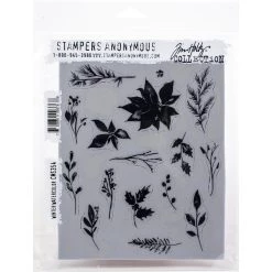 Deals ✔️ Stampers Anonymous Tim Holtz® Winter Watercolor Cling Stamps 💯