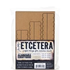 Best Sale 😍 Stampers Anonymous Tim Holtz® Etcetera Thickboard Scallop Trim Set 😍