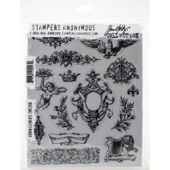 Wholesale ✨ Stampers Anonymous Tim Holtz® Urban Elements Cling Stamps Set 😍