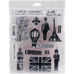 Best reviews of ✔️ Stampers Anonymous Tim Holtz® Paris To London Cling Stamps 🛒