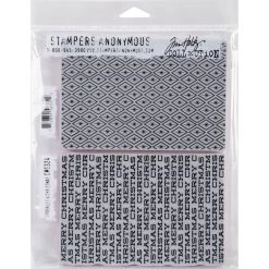 New 👍 Stampers Anonymous Tim Holtz® Sparkles & 🎄 Christmas Cling Stamps ⭐
