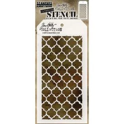 Flash Sale 🔥 Stampers Anonymous Tim Holtz® Trellis Stencil, 4" x 8.5" ✨