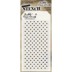 Hot Sale 🥰 Stampers Anonymous Tim Holtz® Polka Dots Layering Stencil, 4" x 8.5" ❤️